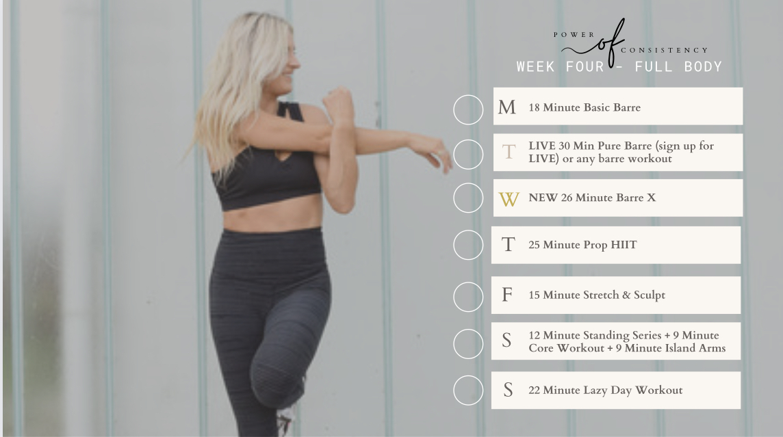 Week Four - Full Body