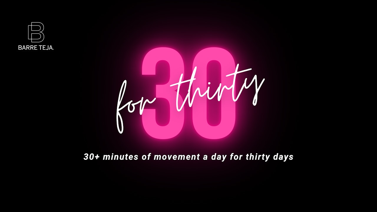 30 for Thirty Challenge