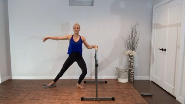 29 Minutes Pure Barre w/ Sliders, Ball and Weights