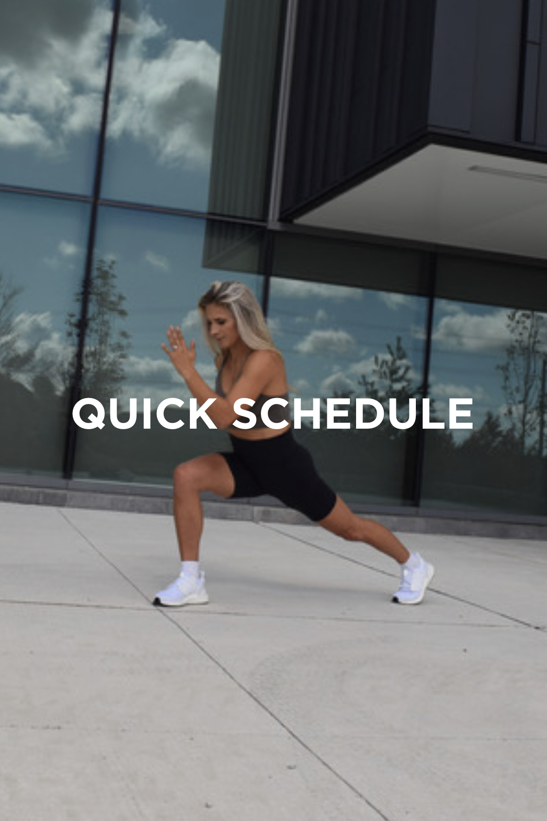 Quick Workout Schedule