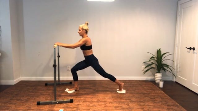 30 Minute Cardio Sliders Barre HIIT