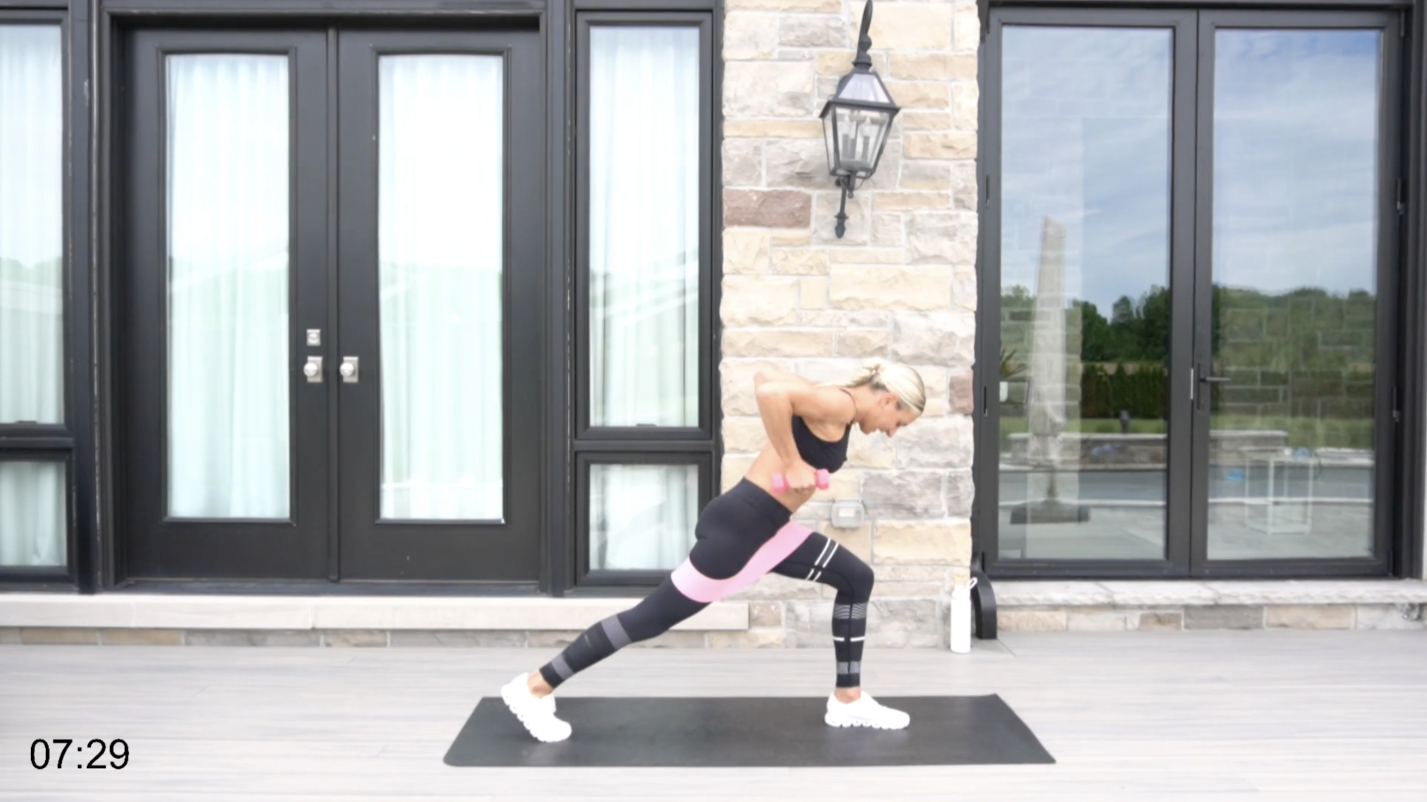 26 Minute Barre HIIT with Bands and Weights