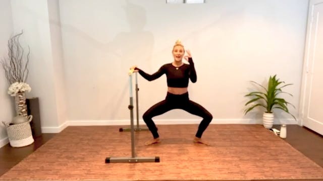 59 Minute, No Equipment Basic Barre