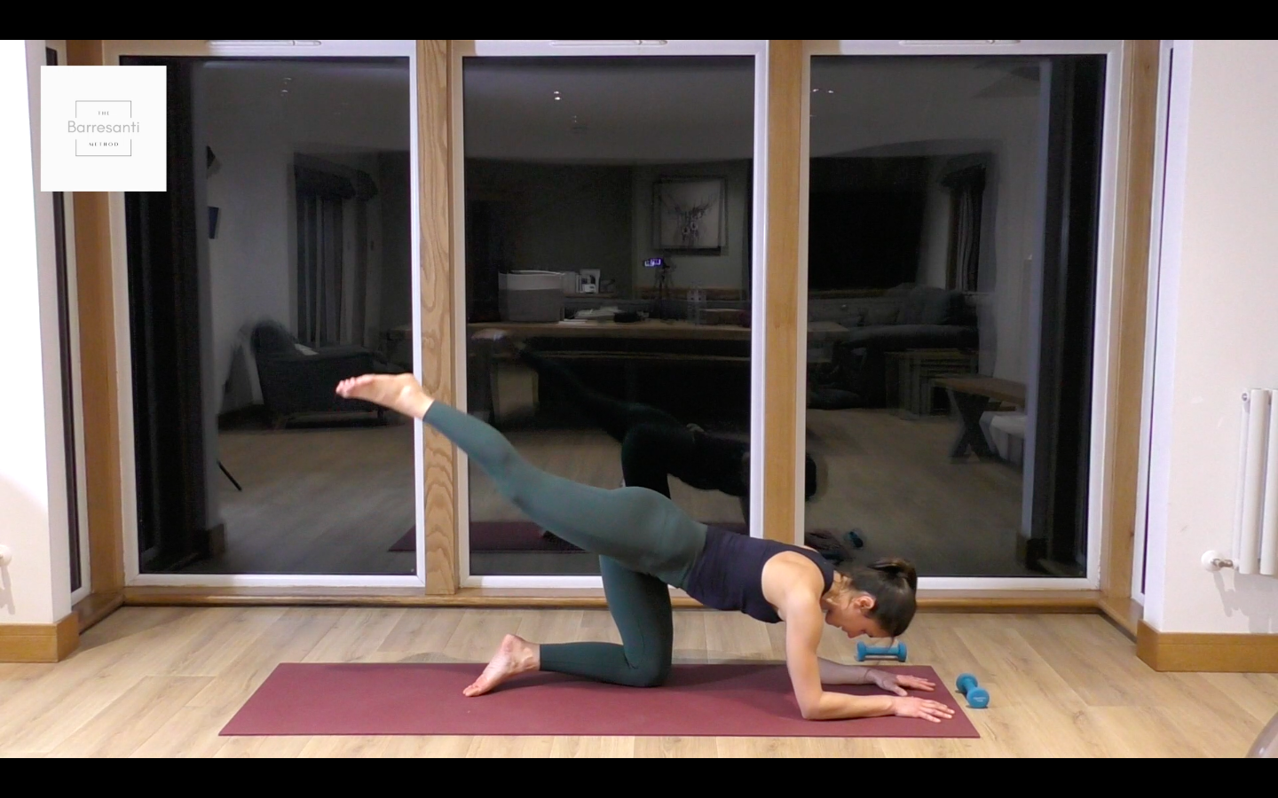 January Challenge Week 3 Workout A Barre & Cardio (30mins)