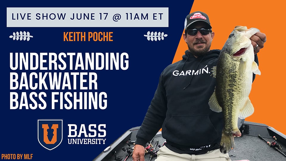 Understanding Backwater Bass Fishing with Keith Poche - June 17, 2025