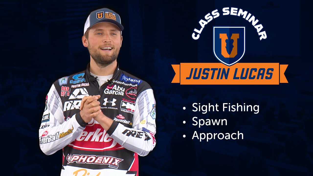 Find & Catch Spawning Bass Off Beds - Justin Lucas