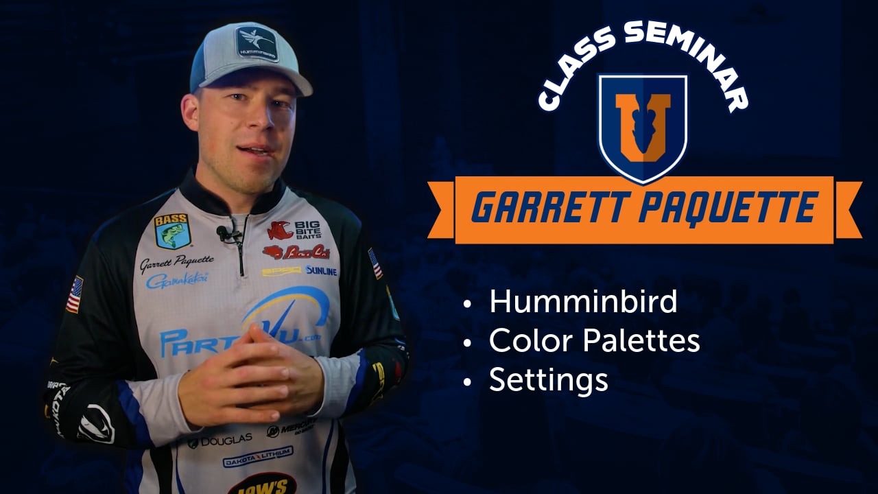 Optimizing Humminbird Colors & Settings - Garrett Paquette