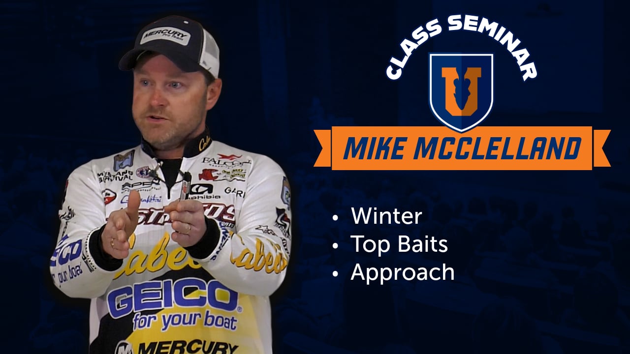 Winter & Early Season Bass Fishing - Mike McClelland