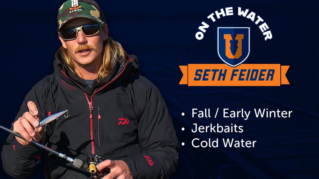 Tips & Tricks for Cold Water Winter Jerkbait Fishing - Seth Feider