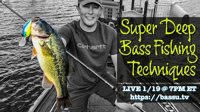 Super Deep Bass Fishing Cody Huff - J...