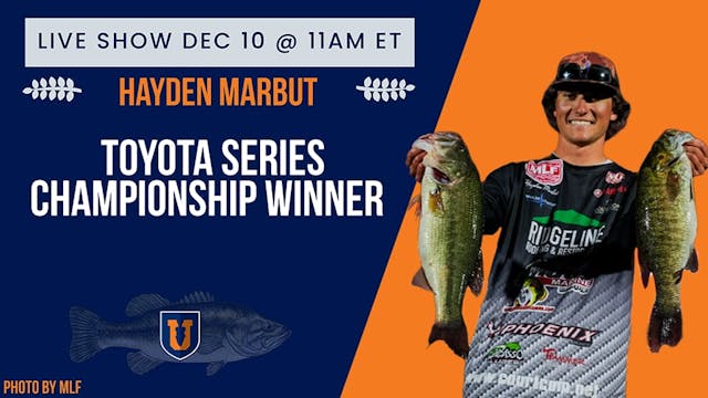 Toyota Series Championship Winner Hay...