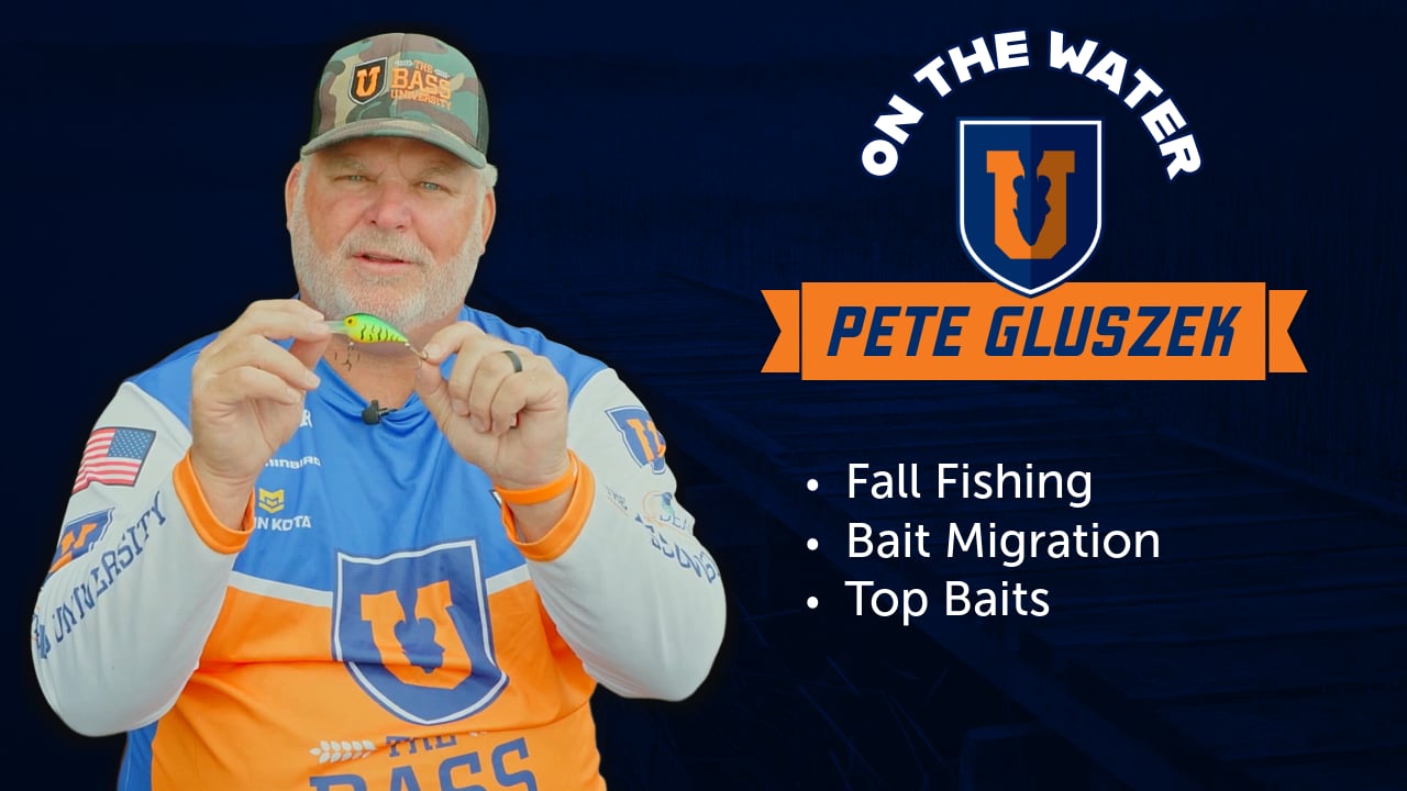 The Dean's Top 3 Fall Bass Fishing Techniques - Pete Gluszek