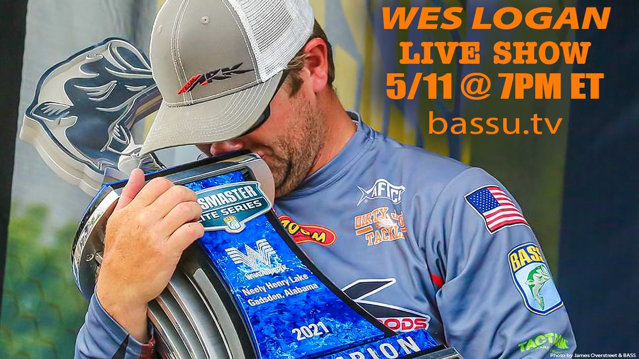 Bassmaster Neely Henry Champ Wes Logan - May 2021