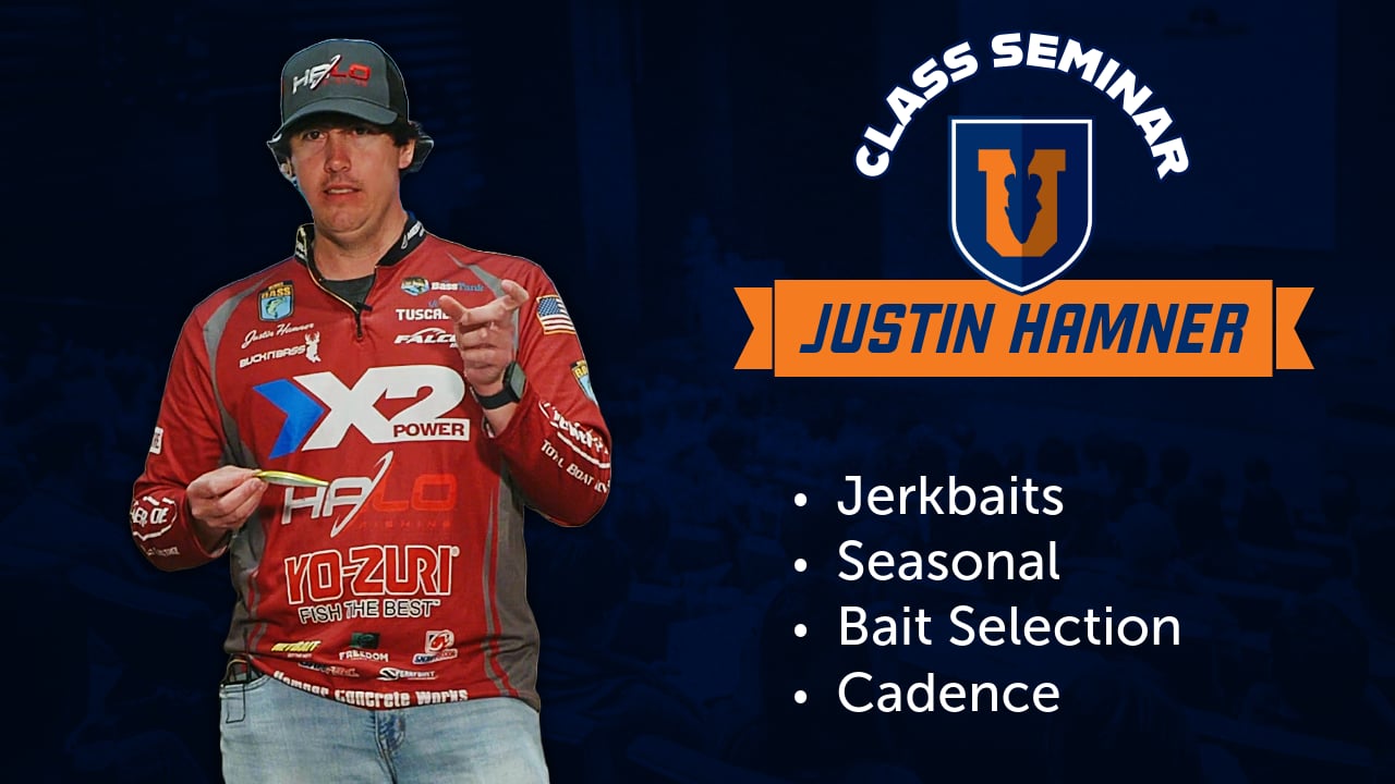 Jerkbaits: 2024 Bassmaster Classic Winning Technique - Justin Hamner