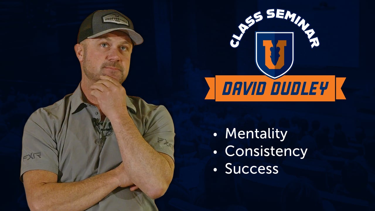 Mindset of a Consistently Successful Angler - David Dudley