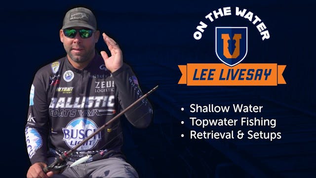 Super Shallow Fall Bass Fishing - Lee...