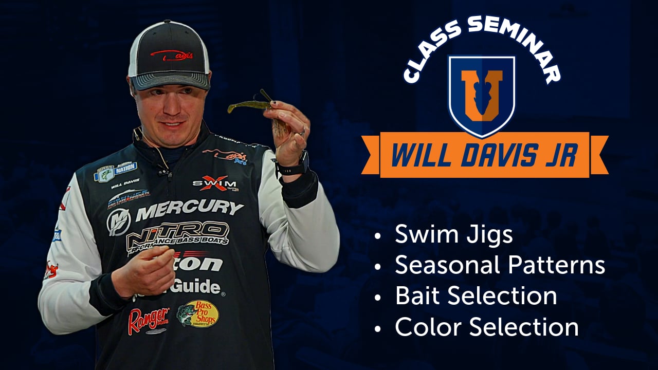 Swim Jigs: Alabama Shake & Seasonal Tactics - Will Davis Jr
