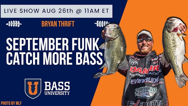Bryan Thrift On September Water Temps...