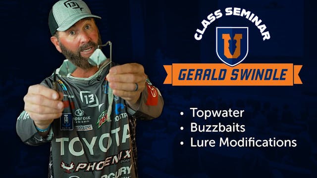 Gerald Swindle's Buzzbait Fishing Sec...