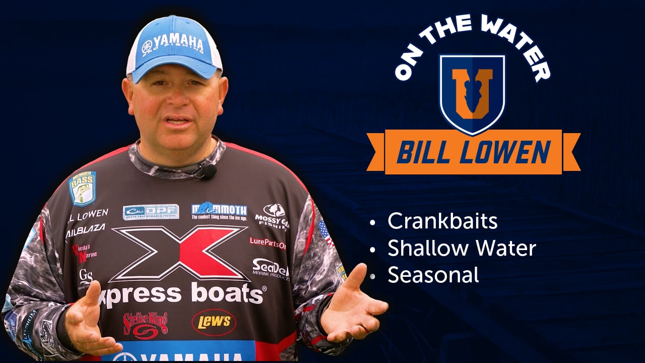 Winter & Spring Shallow Cranking for Bass - Bill Lowen