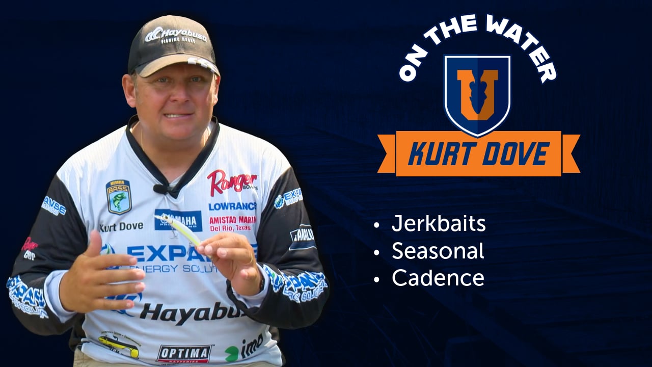 Jerkbait Magic: Unlocking Year-Round Bass Fishing Success - Kurt Dove