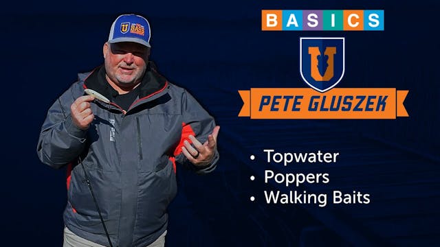 Topwater Bass Fishing Basics - Pete G...