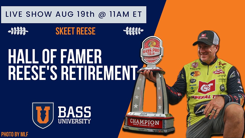 Skeet Reese Bass Tournament Retirement Show - August 19, 2025