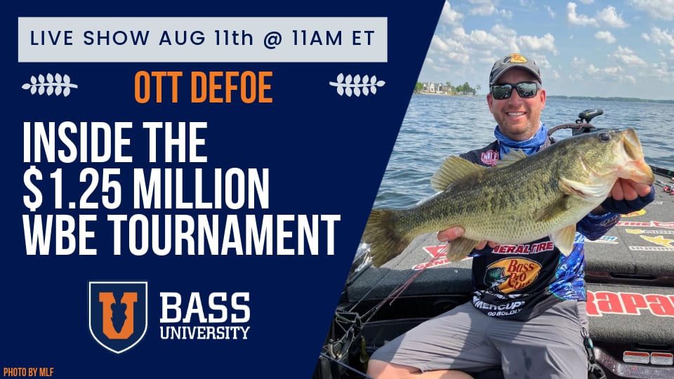 Ott Defoe | The BIGGEST Bass Fishing PAYOUT Ever - BU Live #423
