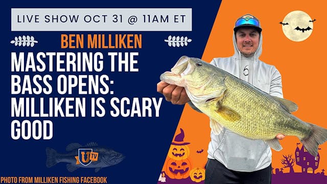 Bassmaster Elite Ben Milliken is Scar...