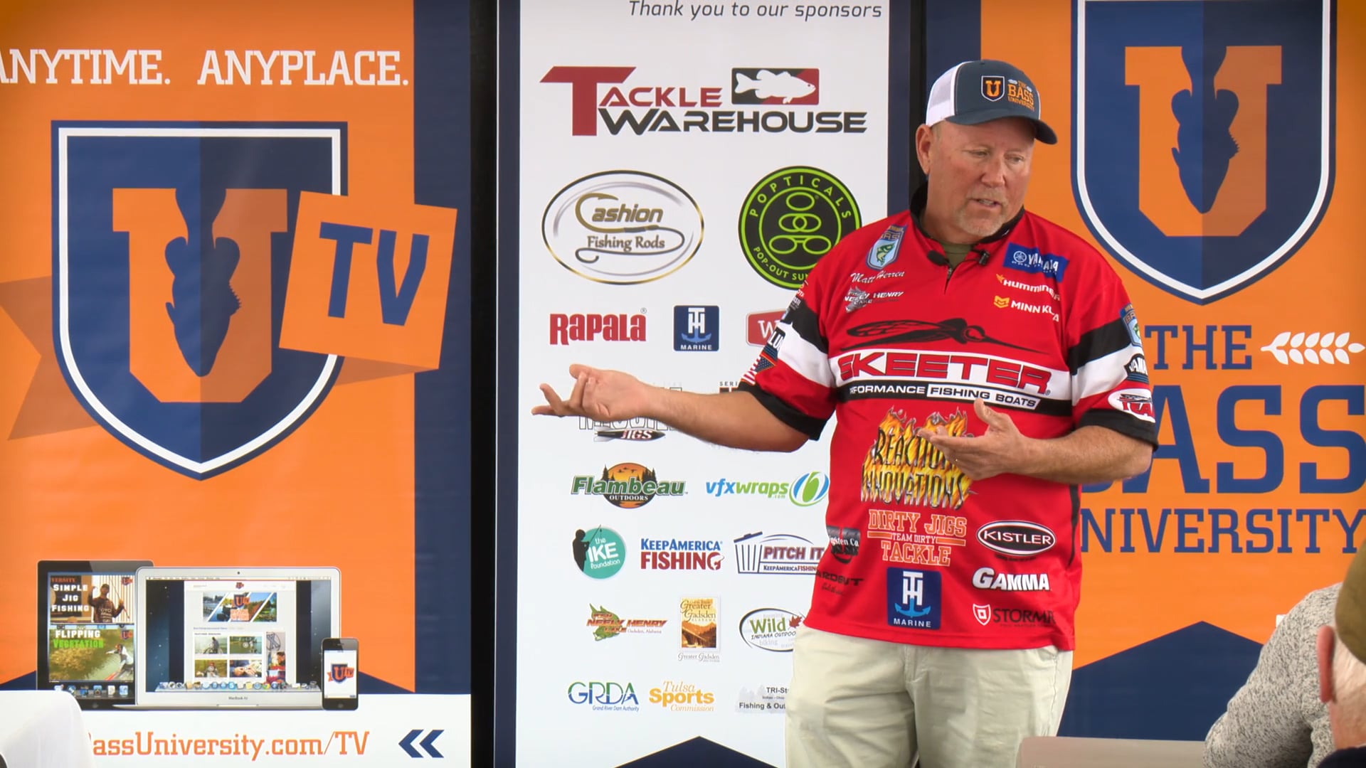 Pre-Spawn Spotted & Largemouth Bass River Fishing - Herren