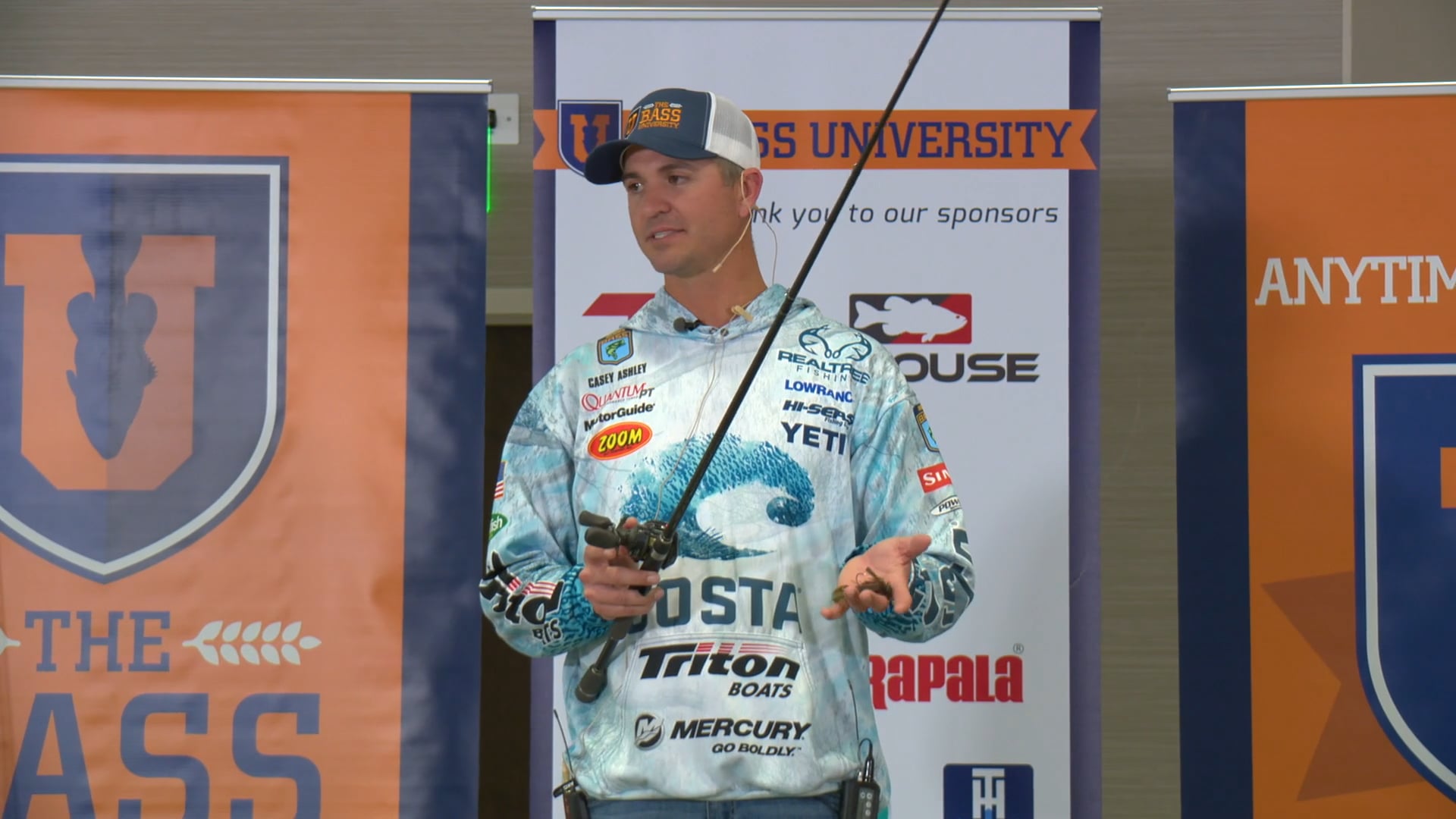 Bluff Wall Bass Fishing - Casey Ashley