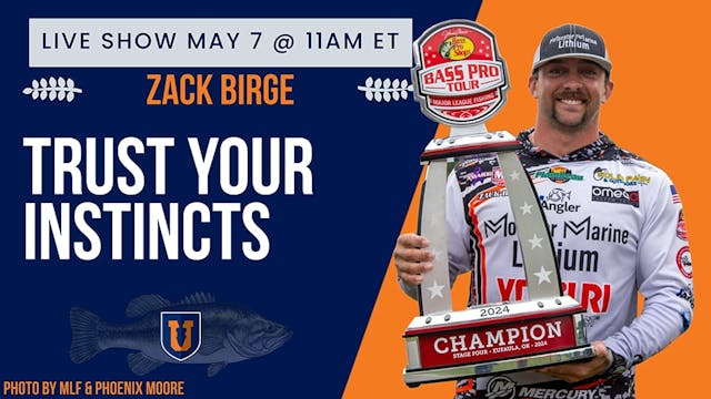 Zack Birge Trusts His Instincts & Win...