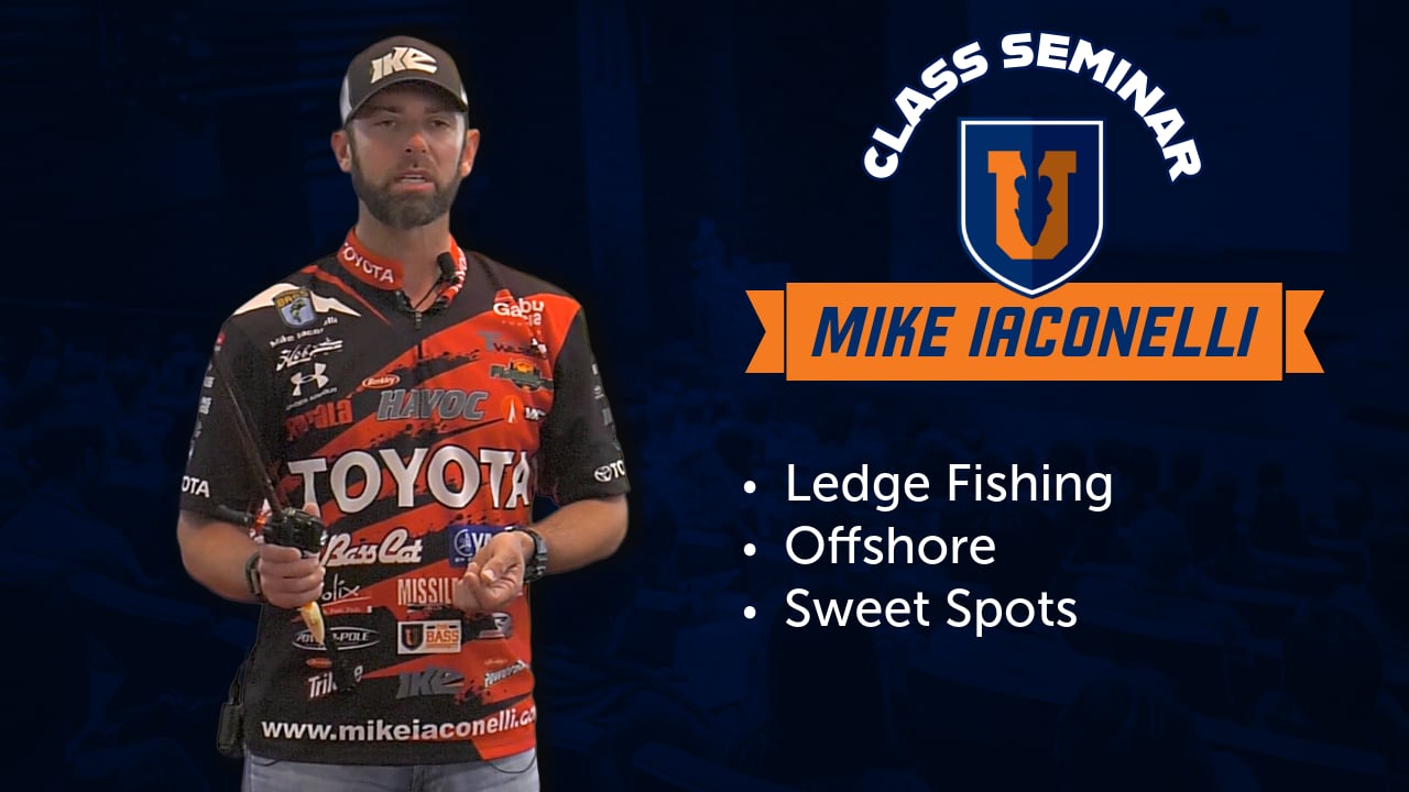 Offshore Ledge Bass Fishing - Iaconelli