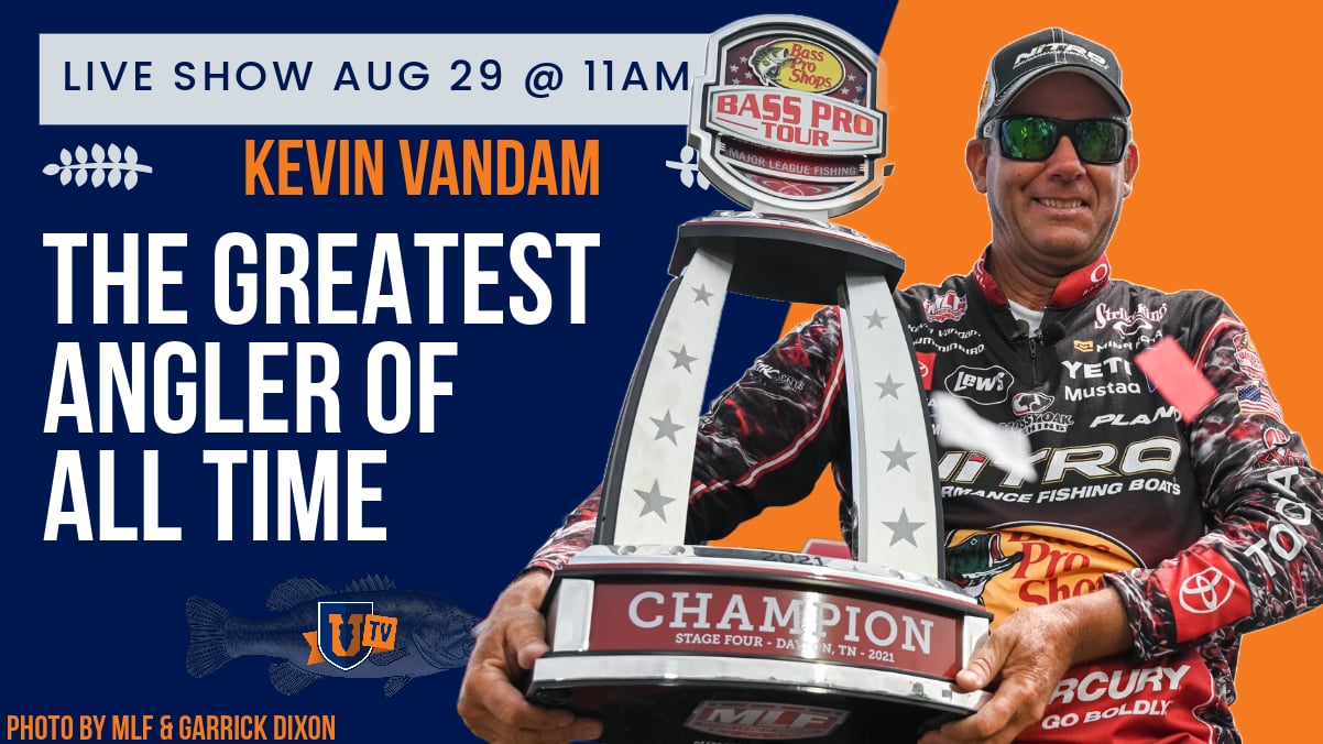 KVD - Bass Fishing's GOAT Kevin VanDam - August 2023