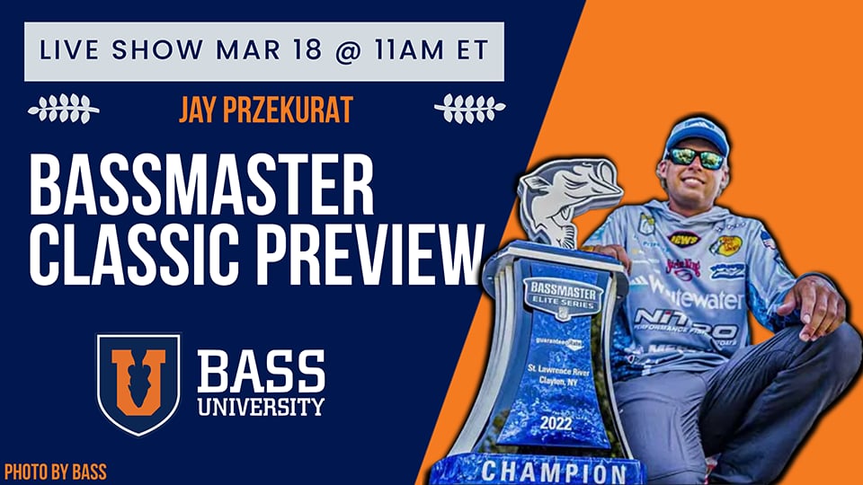 Bassmaster Classic: Jay Przekurat's Practice At Ray Roberts - March 18, 2025