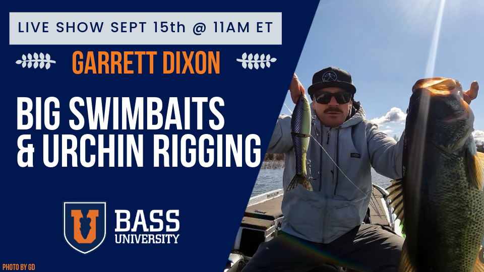 Garrett Dixon | Urchin Rigging & Big Swimbaits - BU Live #427