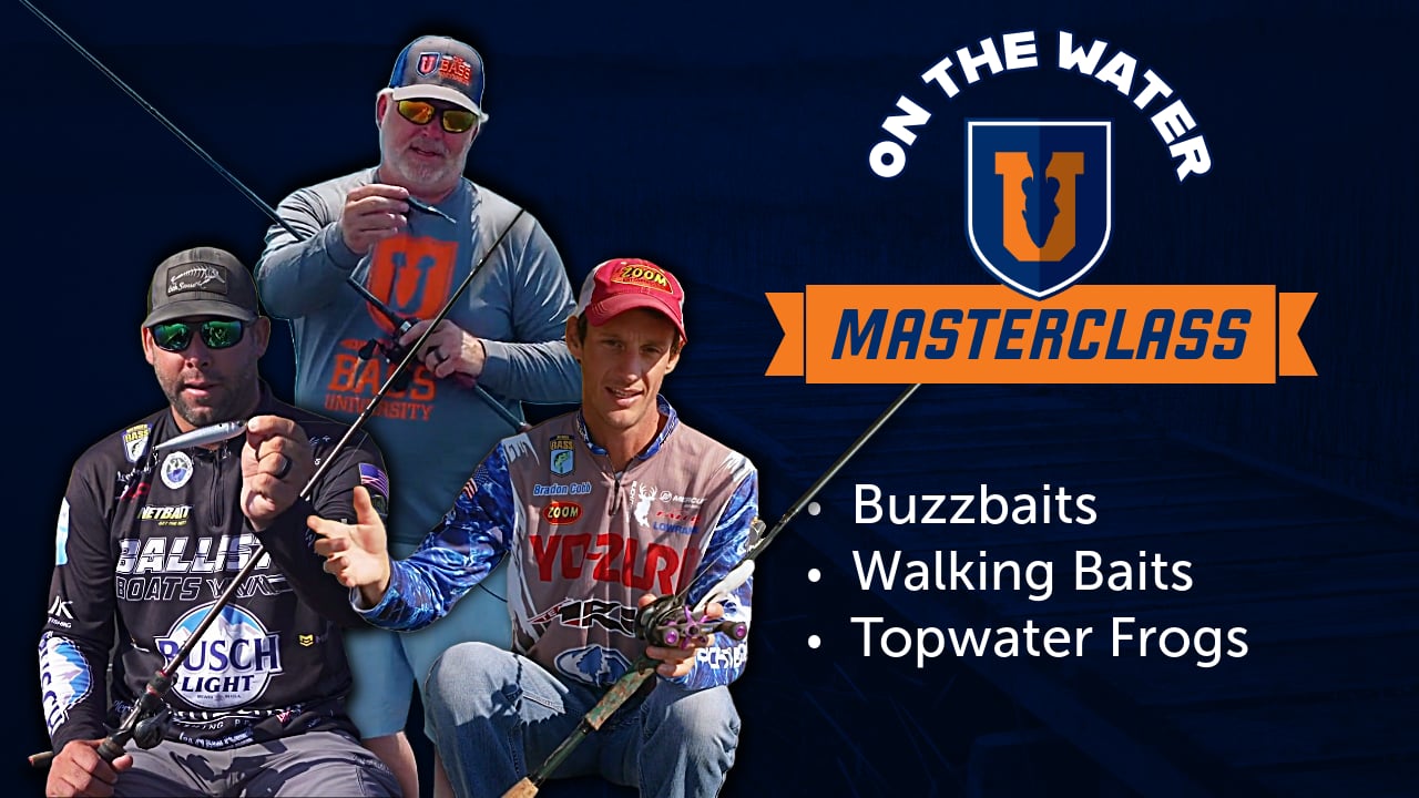 Topwater Masterclass - Cobb, Livesay & Gluszek
