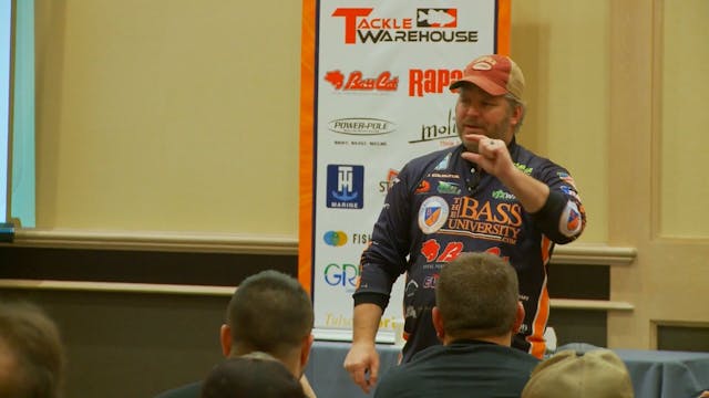 Bass Fishing in Big Waters - Pete Glu...