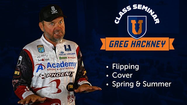 Flipping Bushes for Bass - Greg Hackney