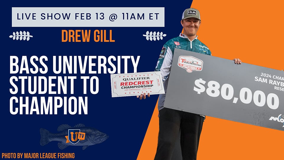 LiveScope Wizard & Sam Rayburn Champ Drew Gill - February 2024