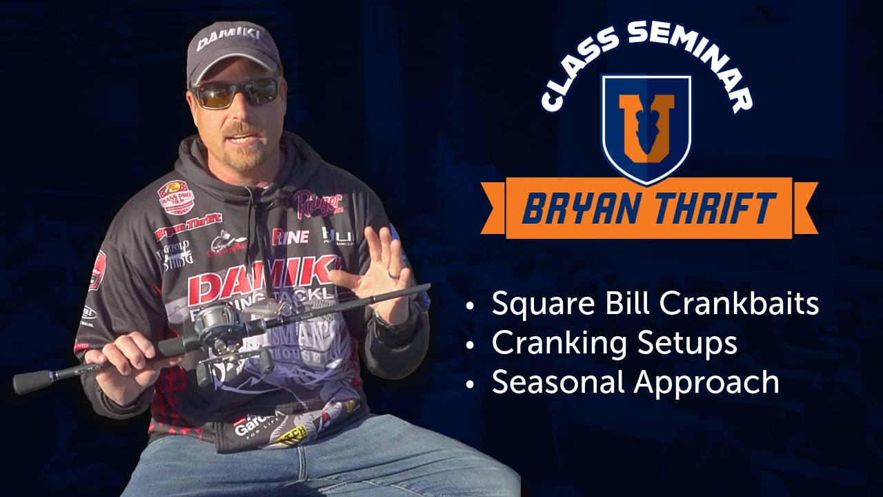 High Buoyancy Plastic Squarebill Crankbaits - Bryan Thrift