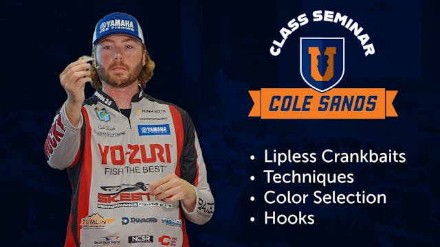 Mastering Lipless Crankbaits - Cole S...