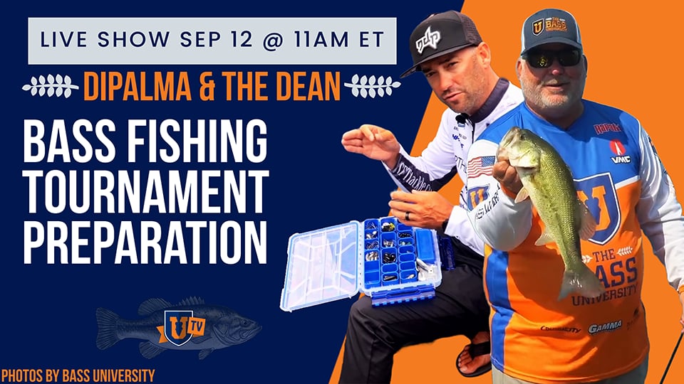 Bassmaster Elite Bass Fishing Tournament Preparation Tips - September 2023