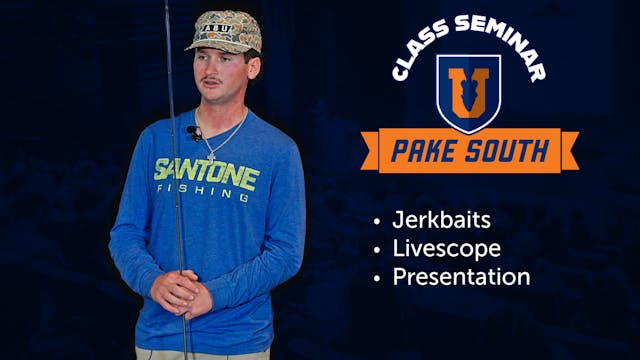 Jerkbaits 101 - Pake South