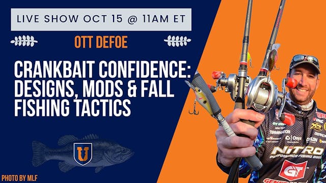 Crankbait Confidence with Ott Defoe -...