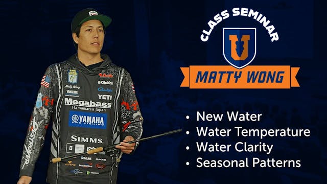 Breaking Down New Water - Matty Wong