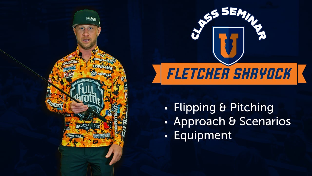 Flipping & Pitching For Heavy Cover & Pressured Fish - Fletcher Shryock