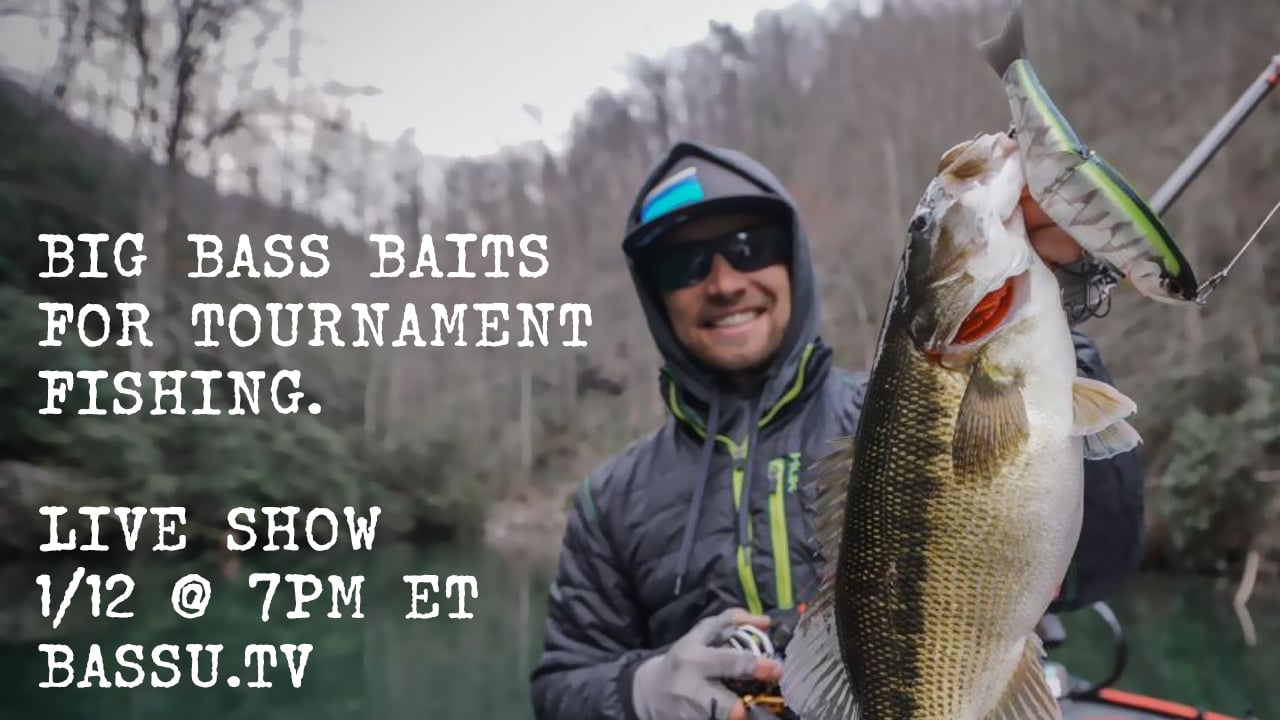 Palaniuk on Big Baits for Tournament Bass - January 2021