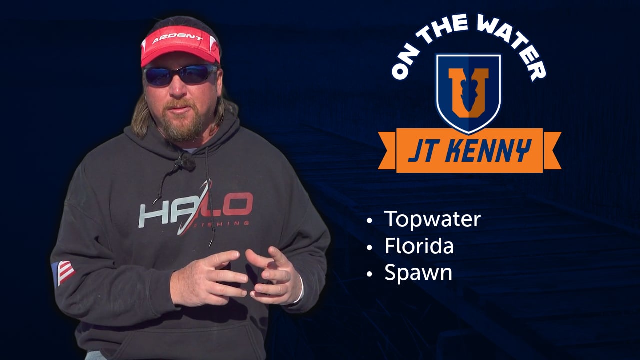 Topwater Baits for Spawning Bass - JT Kenney