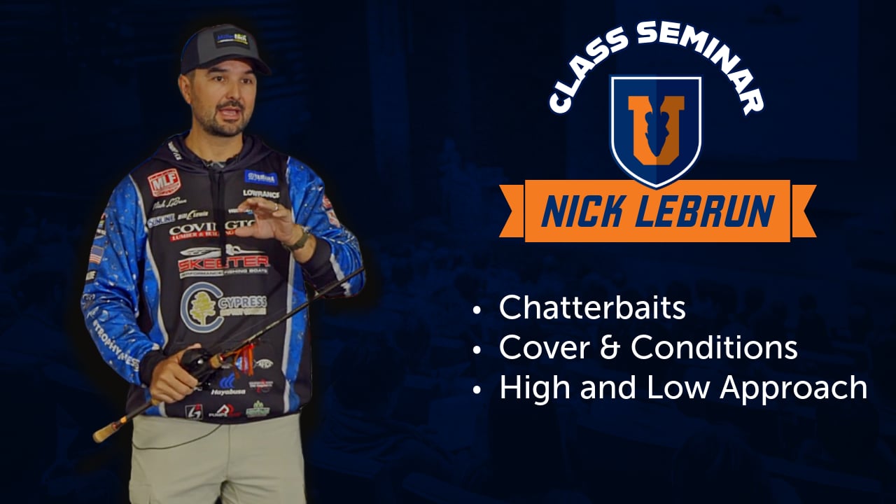 The Power of the Bladed Jig: High & Low Water Column Techniques - Nick Lebrun